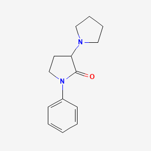 1-Phenyl-3-pyrrolidino-2-pyrrolidinone