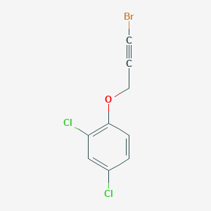 1-[(3-Bromoprop-2-yn-1-yl)oxy]-2,4-dichlorobenzene