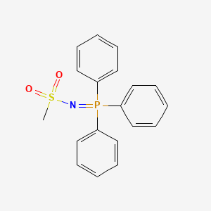 N-(Triphenyl-lambda~5~-phosphanylidene)methanesulfonamide