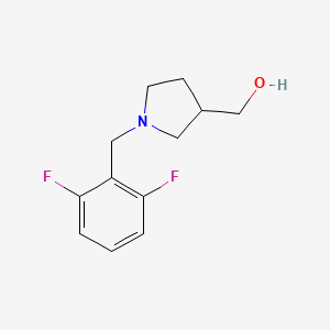 (1-(2,6-Difluorobenzyl)pyrrolidin-3-yl)methanol