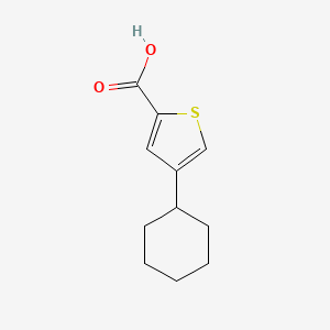 4-Cyclohexyl-2-thiophenecarboxylic acid