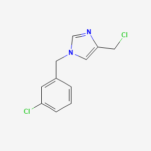 1-(3-chlorobenzyl)-4-(chloromethyl)-1H-imidazole