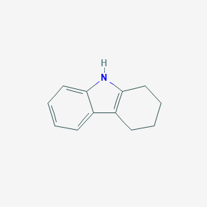 molecular formula C12H13N B147488 1,2,3,4-Tetrahydrocarbazole CAS No. 942-01-8