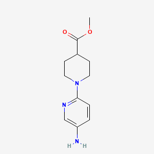 Methyl 1-(5-aminopyridin-2-yl)piperidine-4-carboxylate