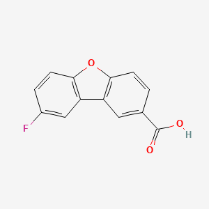 8-Fluorodibenzo[b,d]furan-2-carboxylic acid