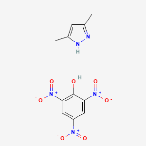 3,5-dimethyl-1H-pyrazole;2,4,6-trinitrophenol