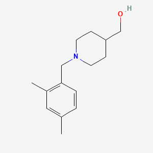 molecular formula C15H23NO B1474907 (1-(2,4-Dimethylbenzyl)piperidin-4-yl)methanol CAS No. 2058947-69-4