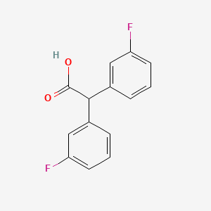 2,2-Bis(3-fluorophenyl)acetic acid