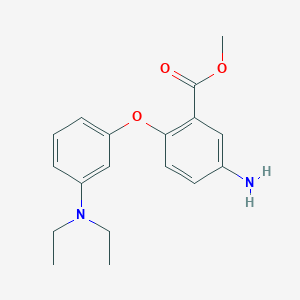 Methyl 5-amino-2-[3-(diethylamino)phenoxy]benzoate