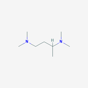 molecular formula C8H20N2 B147491 N,N,N',N'-四甲基-1,3-丁二胺 CAS No. 97-84-7