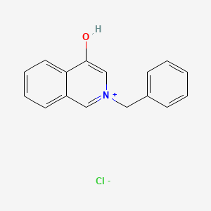 2-Benzyl-4-hydroxyisoquinolin-2-ium chloride