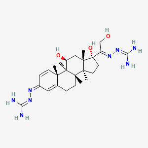 Prednisolone-3,20-bisguanylhydrazone