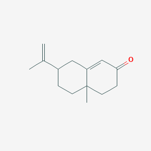 4a-Methyl-7-(prop-1-en-2-yl)-4,4a,5,6,7,8-hexahydronaphthalen-2(3h)-one