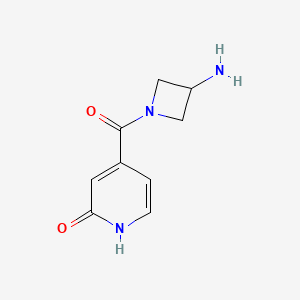 4-(3-aminoazetidine-1-carbonyl)pyridin-2(1H)-one