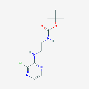 Tert-butyl (2-((3-chloropyrazin-2-yl)amino)ethyl)carbamate