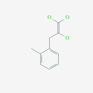 1-Methyl-2-(2,3,3-trichloroprop-2-en-1-yl)benzene