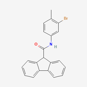 N-(3-bromo-4-methyl-phenyl)-9H-fluorene-9-carboxamide