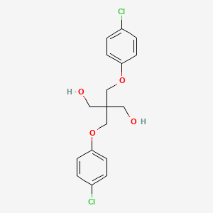 2,2-Bis[(4-chlorophenoxy)methyl]propane-1,3-diol