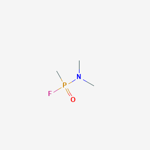 Phosphonamidic fluoride, trimethyl-