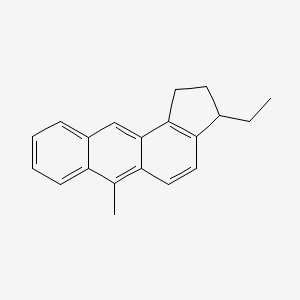 2,3-Dihydro-3-ethyl-6-methyl-1H-cyclopenta(a)anthracene