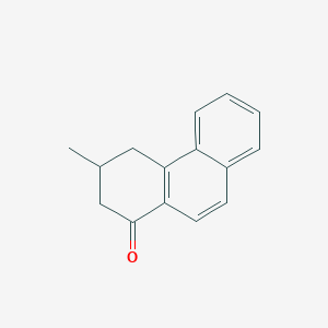 molecular formula C15H14O B14749531 3-Methyl-3,4-dihydrophenanthren-1(2H)-one CAS No. 4655-56-5