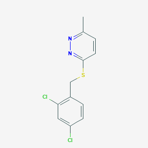 3-[(2,4-Dichlorobenzyl)sulfanyl]-6-methylpyridazine