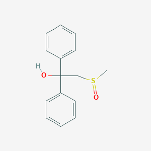 2-(Methylsulfinyl)-1,1-diphenylethanol