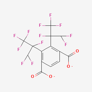 2,3-Bis(1,1,1,2,3,3-hexafluoropropan-2-yl)terephthalate