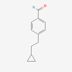 4-(2-Cyclopropylethyl)benzaldehyde