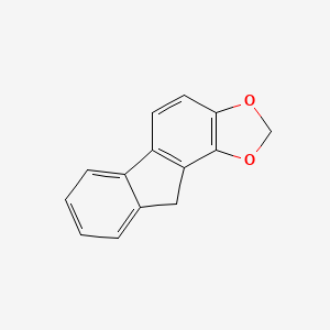 molecular formula C14H10O2 B14749634 2H,10H-Fluoreno[1,2-D][1,3]dioxole CAS No. 240-12-0