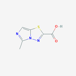 5-Methylimidazo[5,1-b][1,3,4]thiadiazole-2-carboxylic acid