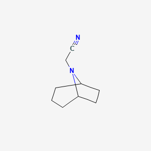 (8-Azabicyclo[3.2.1]octan-8-yl)acetonitrile