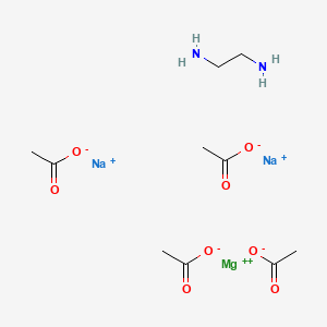 molecular formula C10H20MgN2Na2O8 B14749851 Magnesium disodium ethane-1,2-diamine tetraacetate 