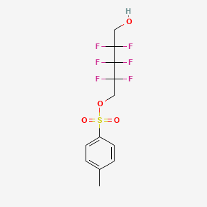 2,2,3,3,4,4-Hexafluoro-5-hydroxypentyl 4-methylbenzenesulfonate