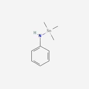 1,1,1-Trimethyl-N-phenylstannanamine