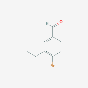 molecular formula C9H9BrO B1474998 4-Bromo-3-ethylbenzaldehyde CAS No. 1253787-58-4