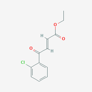 (E)-ethyl 4-(2-chlorophenyl)-4-oxobut-2-enoate