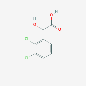 molecular formula C9H8Cl2O3 B1475006 2,3-Dichloro-4-methylmandelic acid CAS No. 1803728-97-3