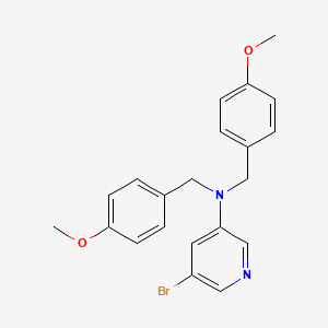 5-Bromo-N,N-bis(4-methoxybenzyl)pyridin-3-amine