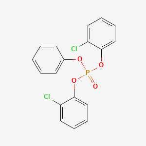 Bis(o-chlorophenyl) phenyl phosphate