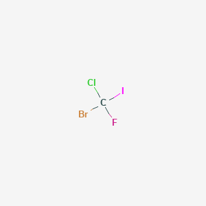 molecular formula CBrClFI B14750348 Bromochlorofluoroiodomethane CAS No. 753-65-1