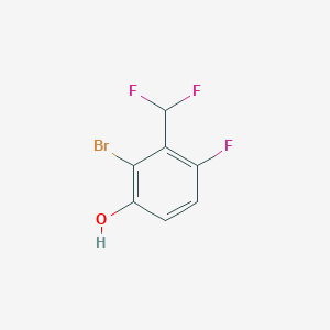 2-Bromo-3-(difluoromethyl)-4-fluorophenol