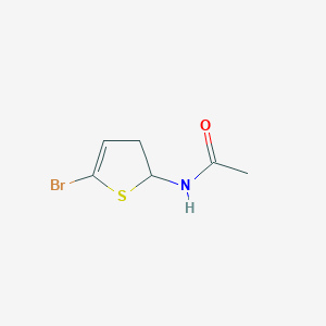 N-(5-Bromo-2,3-dihydrothiophen-2-yl)acetamide