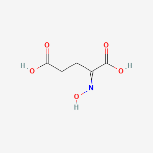 molecular formula C5H7NO5 B14750360 2-(Hydroxyimino)pentanedioic acid CAS No. 2211-15-6