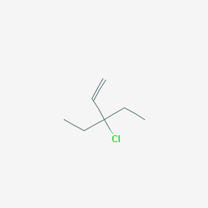 3-Chloro-3-ethylpent-1-ene