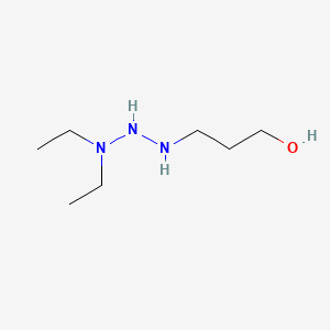 3-(2-Diethylaminohydrazinyl)propan-1-ol