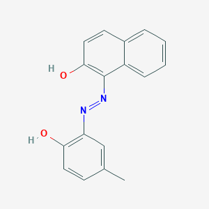 1-[(2-Hydroxy-5-methylphenyl)diazenyl]naphthalen-2-ol