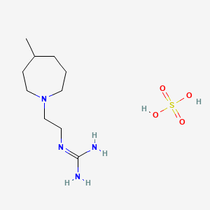 (2-(4-Methylhexahydro-1H-azepin-1-yl)ethyl)guanidine sulfate