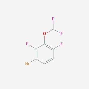 1-Bromo-2,4-difluoro-3-(difluoromethoxy)benzene