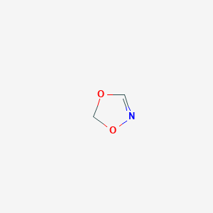 molecular formula C2H3NO2 B14750496 1,4,2-Dioxazole CAS No. 289-02-1